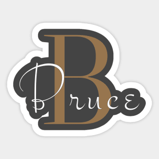 I am Bruce Sticker